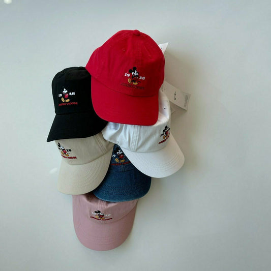 Toddler 1928 Mickey Mouse Baseball Cap (3-6y) - 6 Colors