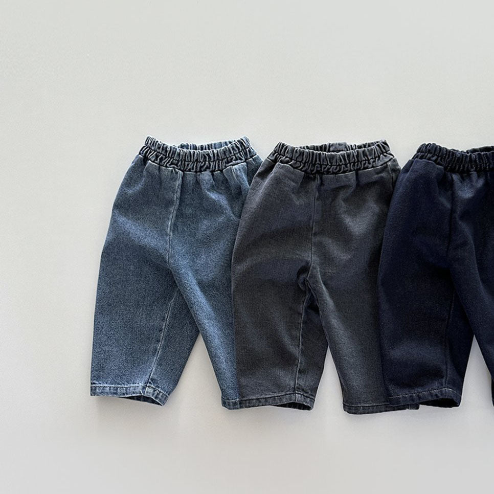 Toddler Bonito Pull-on Denim Pants (6m-6y) - 2 Colors