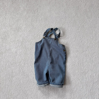 Baby Bella F25 Denim Overalls (6m-3y) - Denim