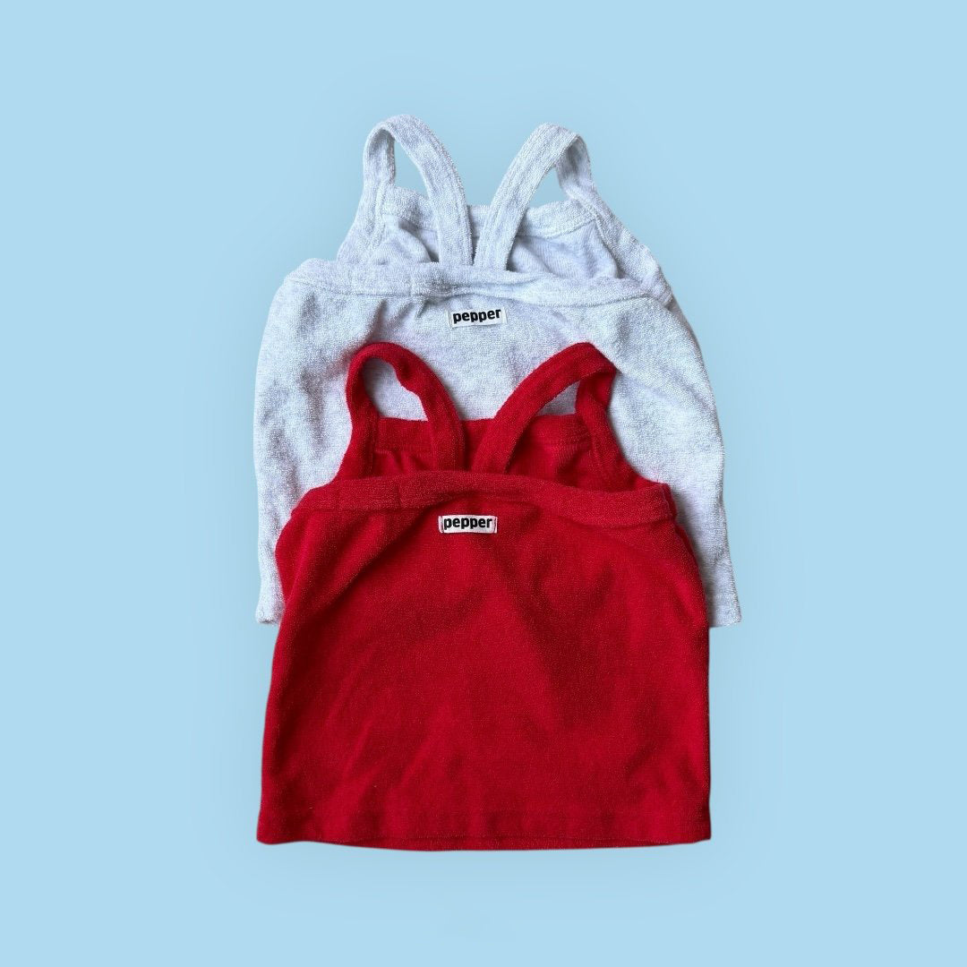 Toddler SS26 Terry Tank Top (1-7y) - 2 Colors - AT NOON STORE