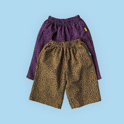 Toddler SS26 Leopard Pull-On Pants (1-7y) - 2 Colors - AT NOON STORE
