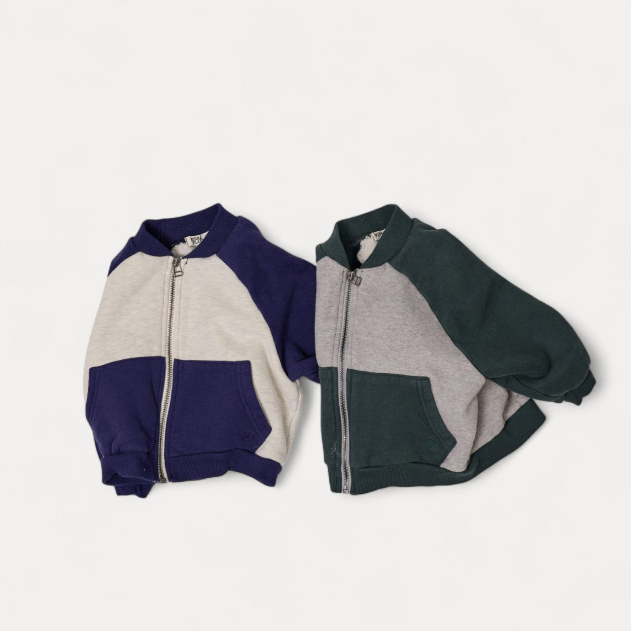 Toddler W25 Raglan Long Sleeve Zip-Up Jacket (2-8y) - 2 Colors