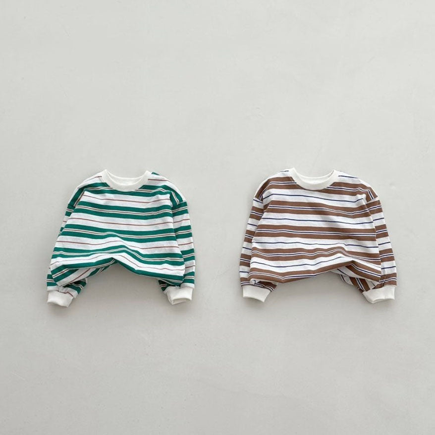 Toddler Spring Stripe Tee (2-6y) - 2 Colors