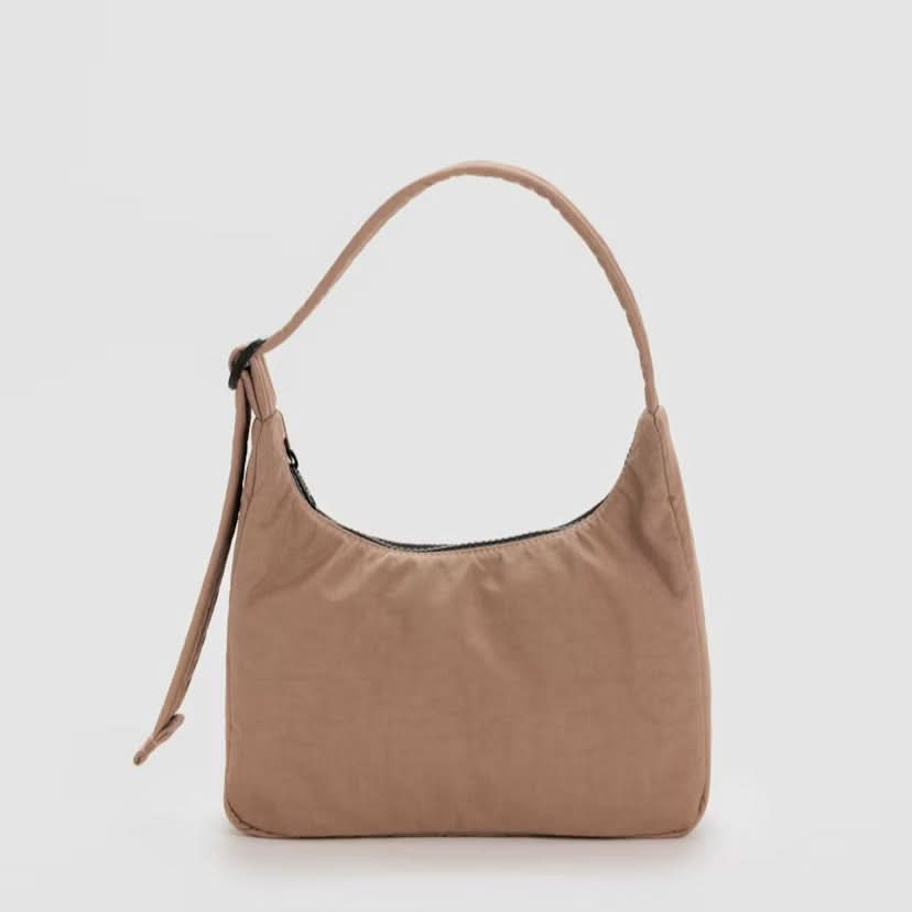 Baggu Mini Nylon Shoulder Bag - Cocoa - AT NOON STORE