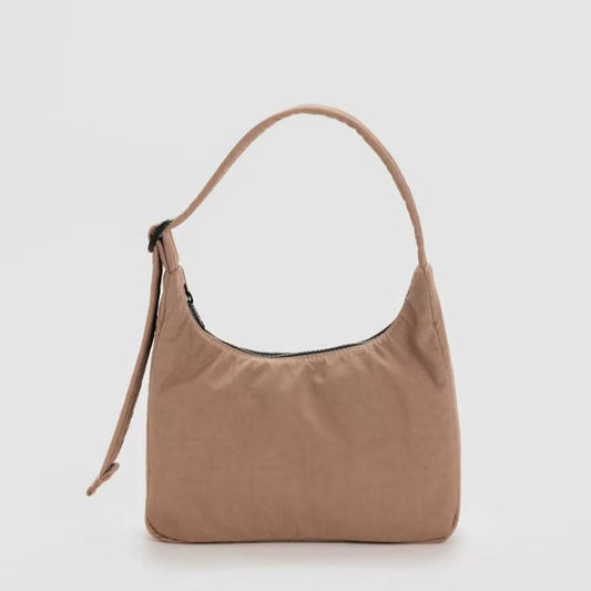 Baggu Mini Nylon Shoulder Bag - Cocoa - AT NOON STORE