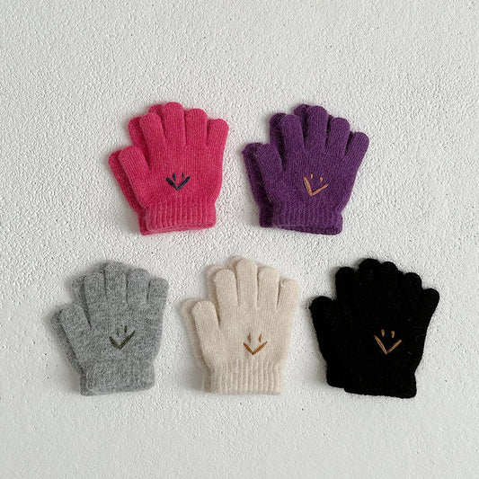 Toddler W24 Smile Finger Gloves (2-5y) - 5 Colors - AT NOON STORE