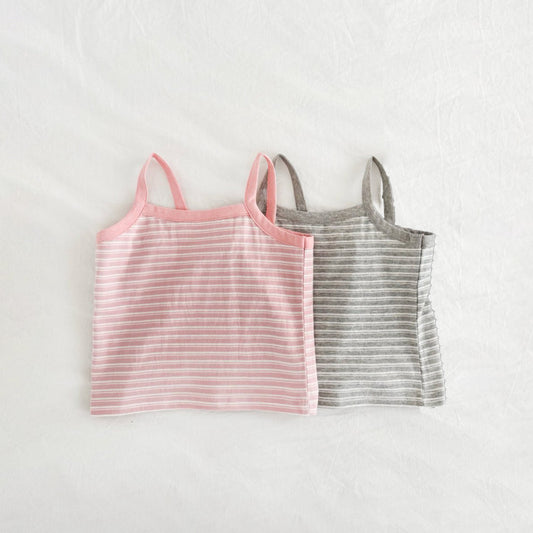 Toddler SS26 Stripe Tank Top (1-6y) - 2 Colors - AT NOON STORE