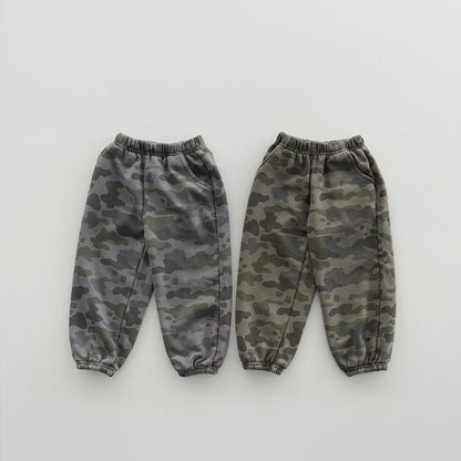 Toddler F26 Camouflage Jogger Pants (12m-9y) - 2 Colors