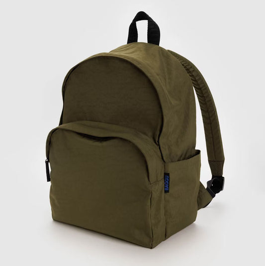 Baggu Large Nylon Backpack - Seaweed