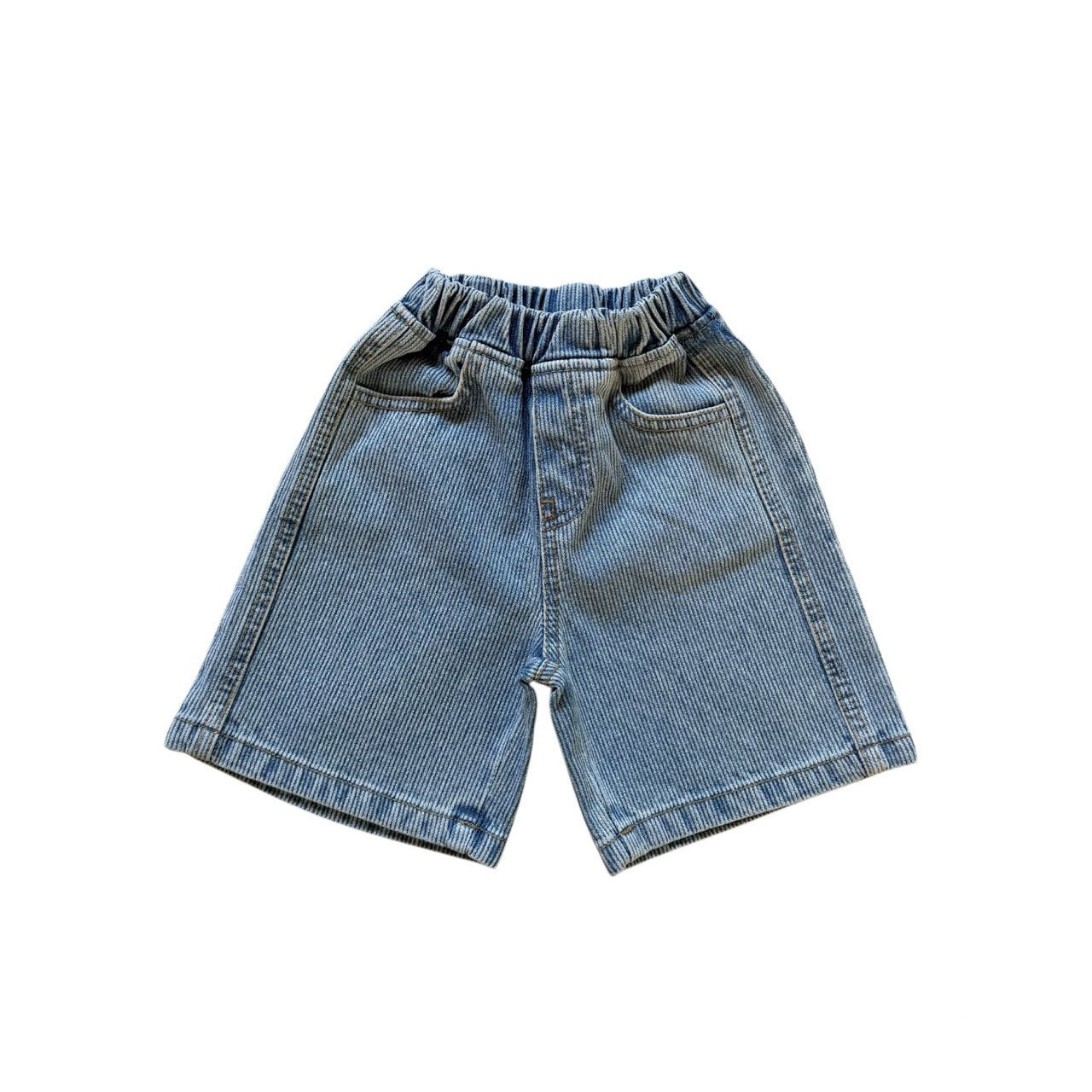 Kids SP26 Denim Shorts (2-7y) - Light Denim