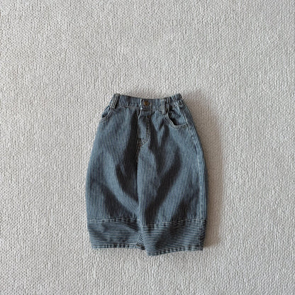 Toddler Bella F25 Stripe Denim Pants (1-6y) - Denim