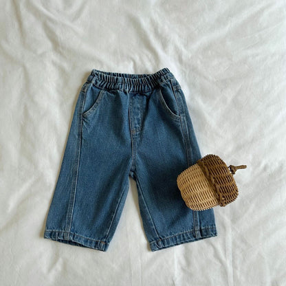 Baby/Toddler F25 Denim Pull-on Pants (8m-4y) - Denim