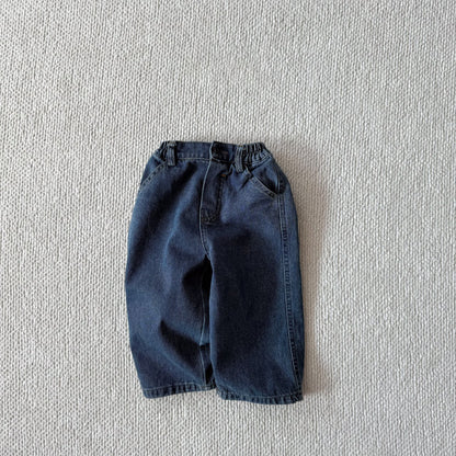 Toddler Bella F25 Stitch Detail Denim Pants (1-6y) - Denim
