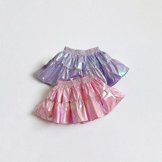 Toddler F26 Shine Flare Skirt (2-8y) - 2 Colors