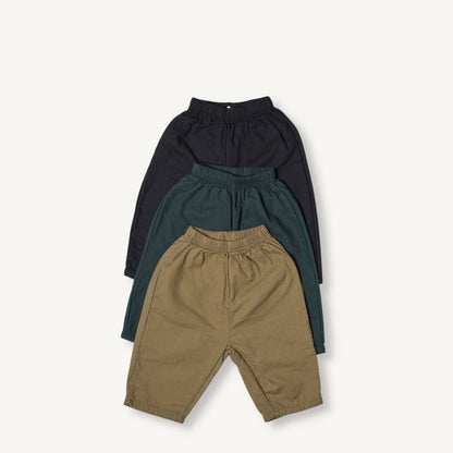 Toddler F25 Textured Pull-on Pants (2-8y) - 3 Colors - AT NOON STORE