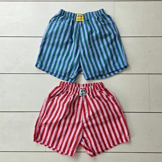 Toddler SS26 Stripe Shorts (2-7y) - 2 Colors - AT NOON STORE