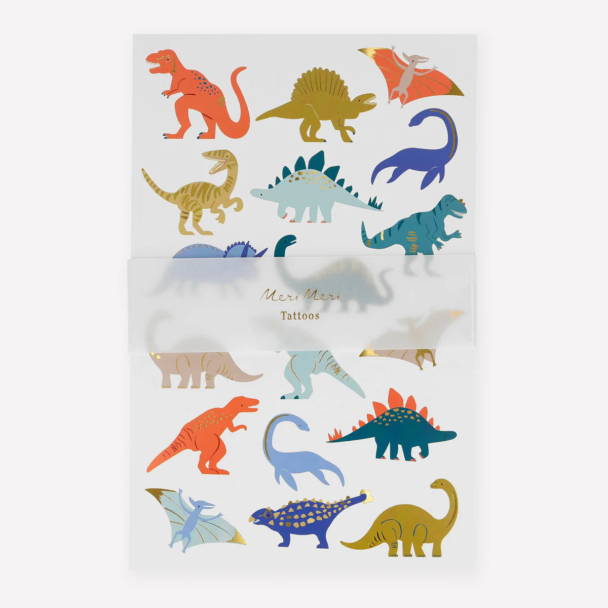 MeriMeri Dinosaurs Tattoo Sheets (x 2 sheets)