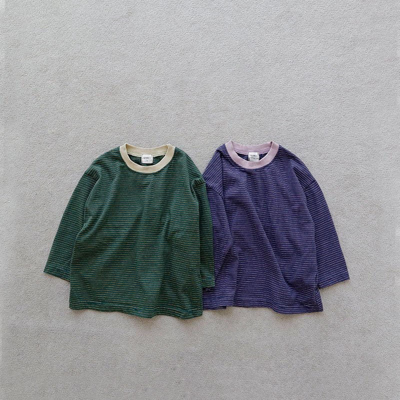 Toddler F26 Stella Stripe Long Sleeve Top (1-7y) - 2 Colors