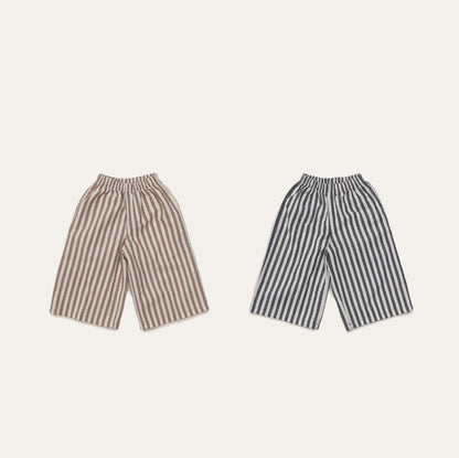 Toddler Mel SP26 Stripe Wide Pull-On Pants (1-8y) - 2 Colors - AT NOON STORE