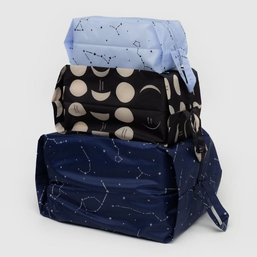 Baggu 3D Zip Set - Night Sky