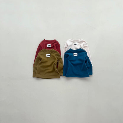 Toddler FW26 Winter Ribbed Long Sleeve Top (4m-6y) - 4 Colors
