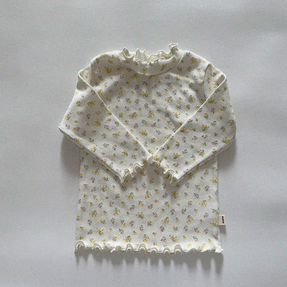 Baby/Toddler Aosta SP26 Lettuce-Edge Ribbed Long Sleeve Tee (3m-5y)- 2 Colors - AT NOON STORE