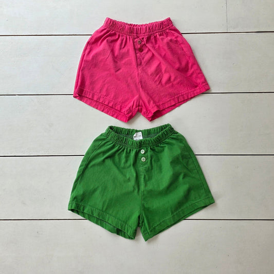 Toddler SS26 Button Front Basic Shorts (2-7y) - 2 Colors - AT NOON STORE