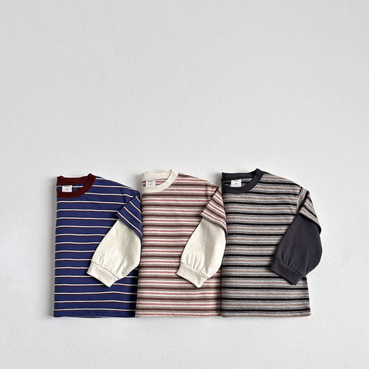 Toddler F25 Double Layer Long Sleeve Top (1-6y) - 3 Colors - AT NOON STORE