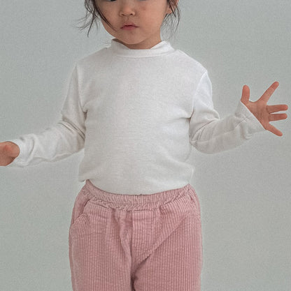 Baby/Toddler Bella W25 Mock Neck Long Sleeve Top (6m-6y) - 3 Colors