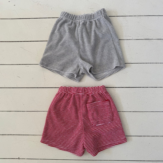 Kids SS26 Stripe Terry Cloth Shorts (2-10y) - 2 Colors - AT NOON STORE