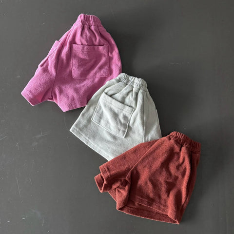 Toddler Terry Cotton Shorts (1-6y) - 3 Colors