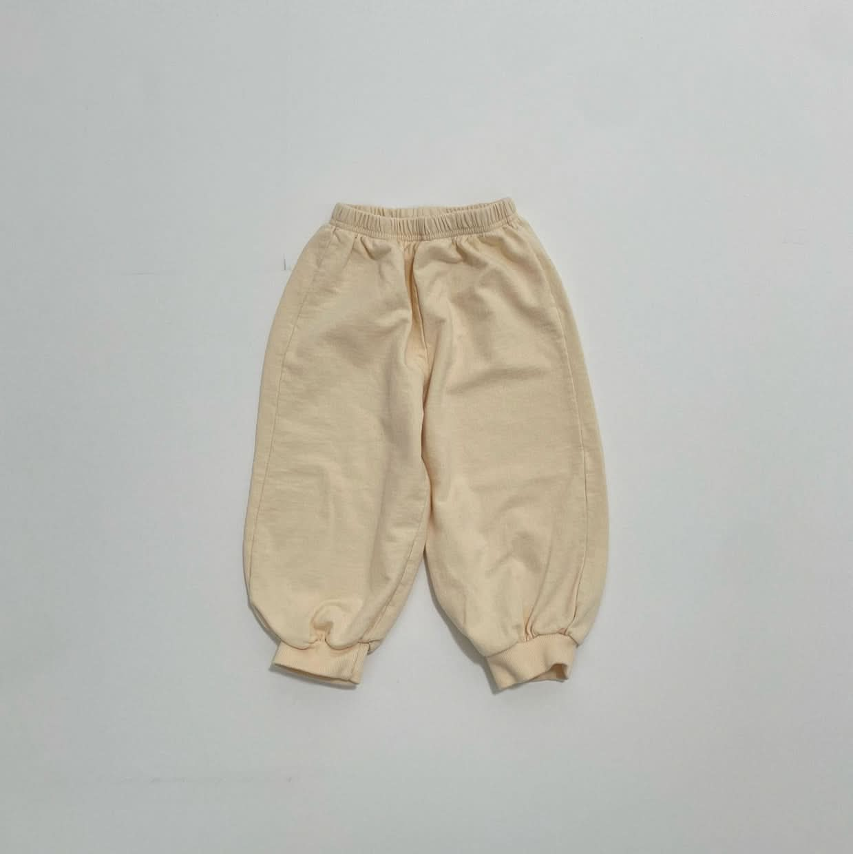 Toddler S25 Basic Jogger Pants (1-6y) - Butter Yellow - AT NOON STORE