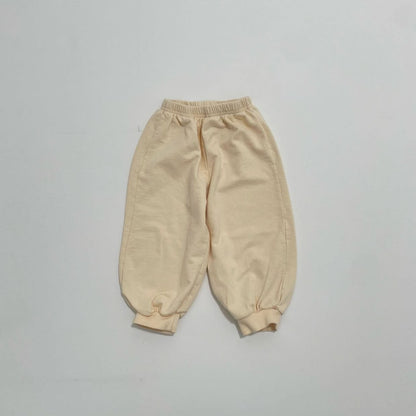 Toddler S25 Basic Jogger Pants (1-6y) - Butter Yellow - AT NOON STORE