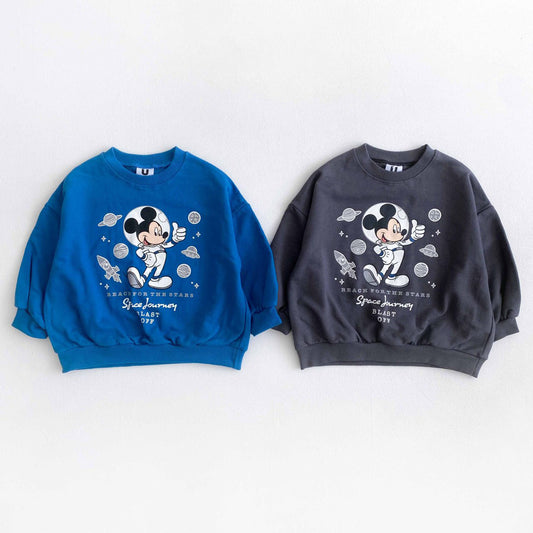 Toddler 24SP Mickey Space Journey Sweatshirt (2-6y) - 2 Colors - AT NOON STORE