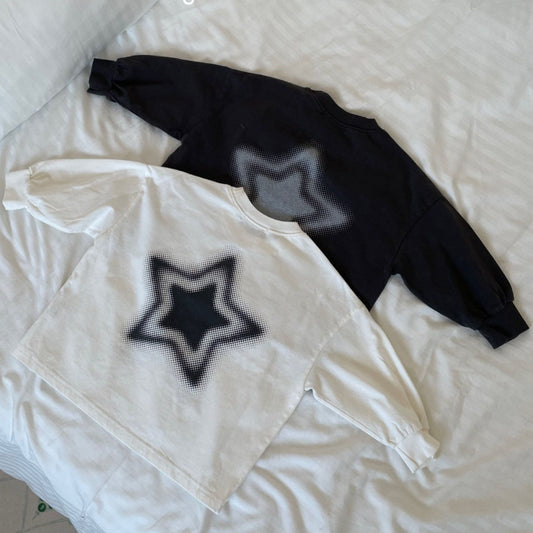 Kids F25 Big Star Long Sleeve Top (2-7y) - 2 Colors