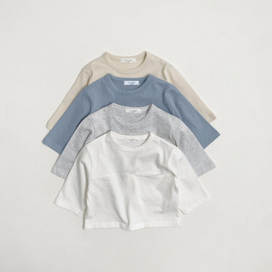 Toddler S25 Chest Pocket Top (1-7y) - 4 Colors