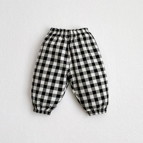 Toddler Gingham Pull-On Pants (1-6y)