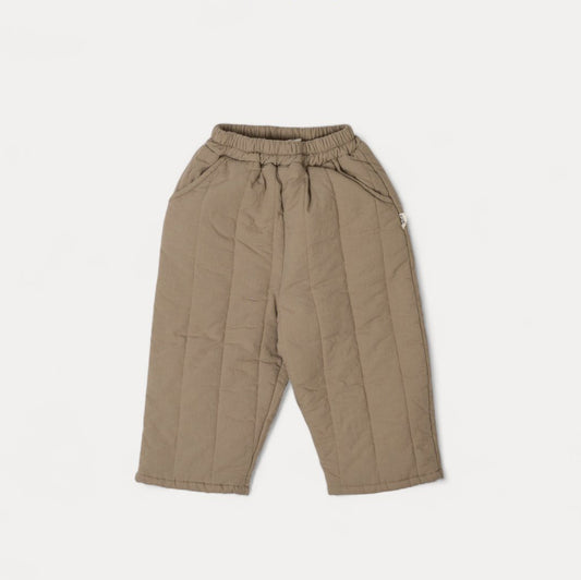 Toddler W25 Quilted Pull-on Pants (2-8y) - Beige