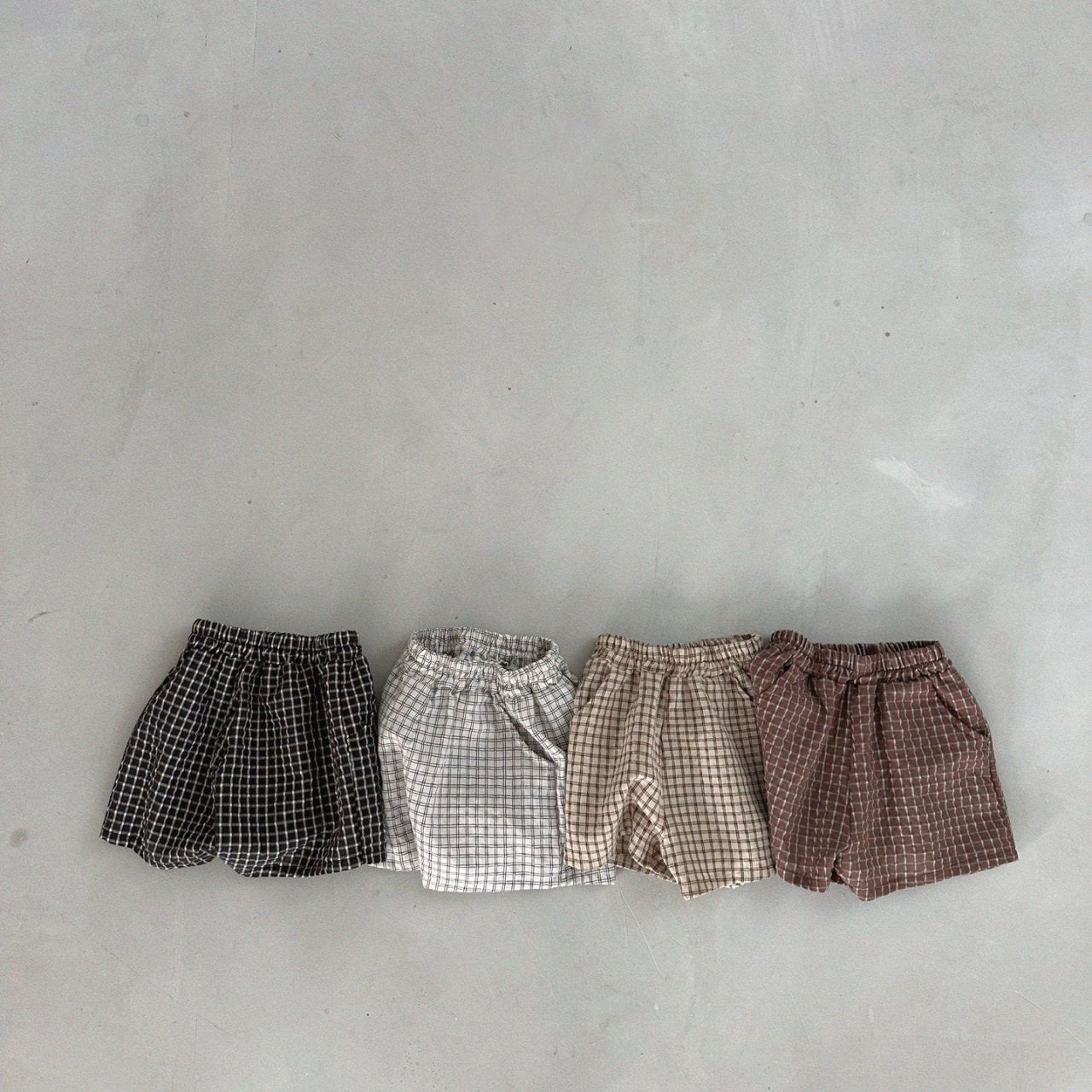 Kids Bella Plaid Shorts (1-6y) - 4 Colors