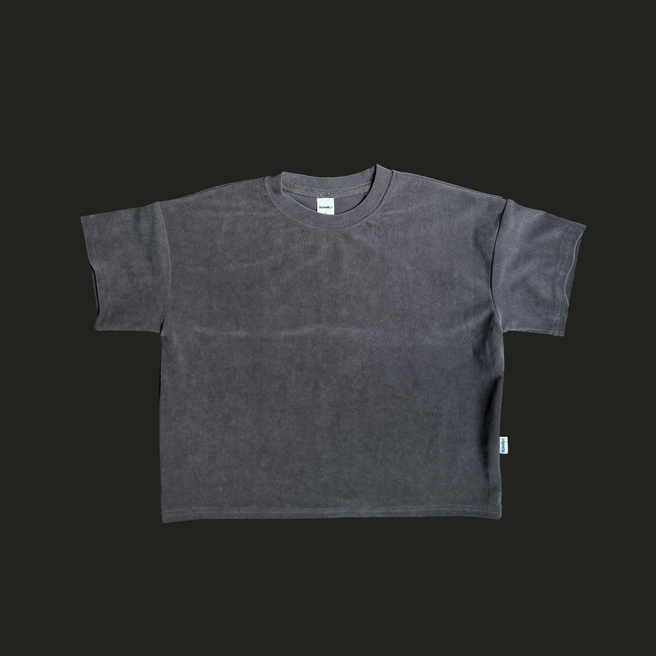 Toddler F26 Velour Loose Fit Short Sleeve Top (3-8y) - Brown