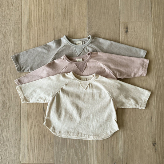 Baby BH Raglan Long Tee (3-18m) - 3 Colors - AT NOON STORE