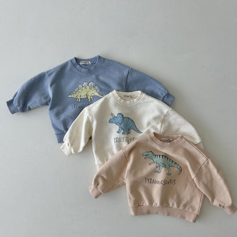 Kids S24 Dino Sweatshirt (1-5y) - 3 Colors