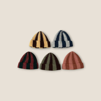Toddler Stripe Beanie (1-5y) - 5 Colors