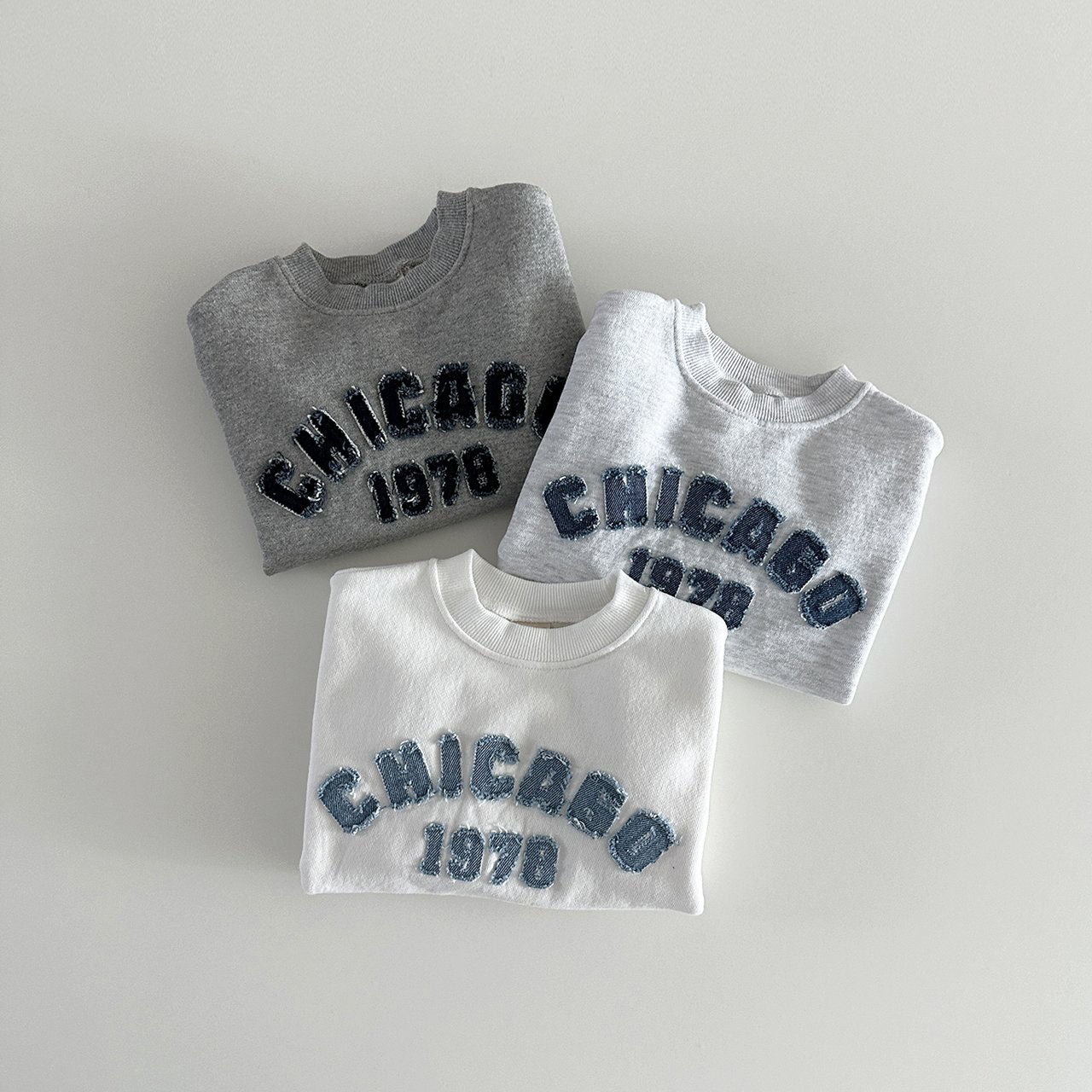 Toddler CHICAGO Sweatshirt (6m-6y) - 3 Colors - AT NOON STORE