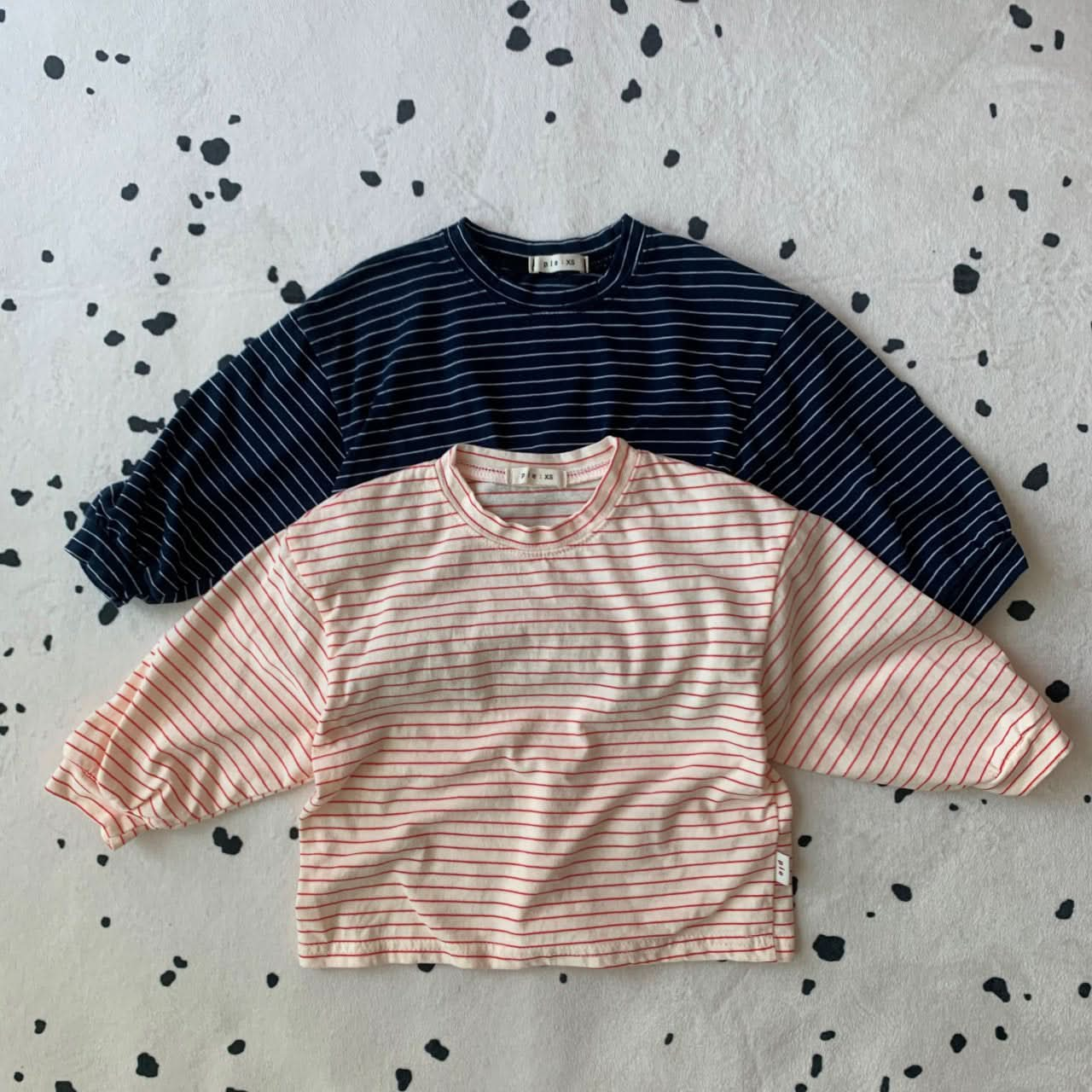 Toddler S25 Stripe Basic Tee (1-7y) - 2 Colors - AT NOON STORE