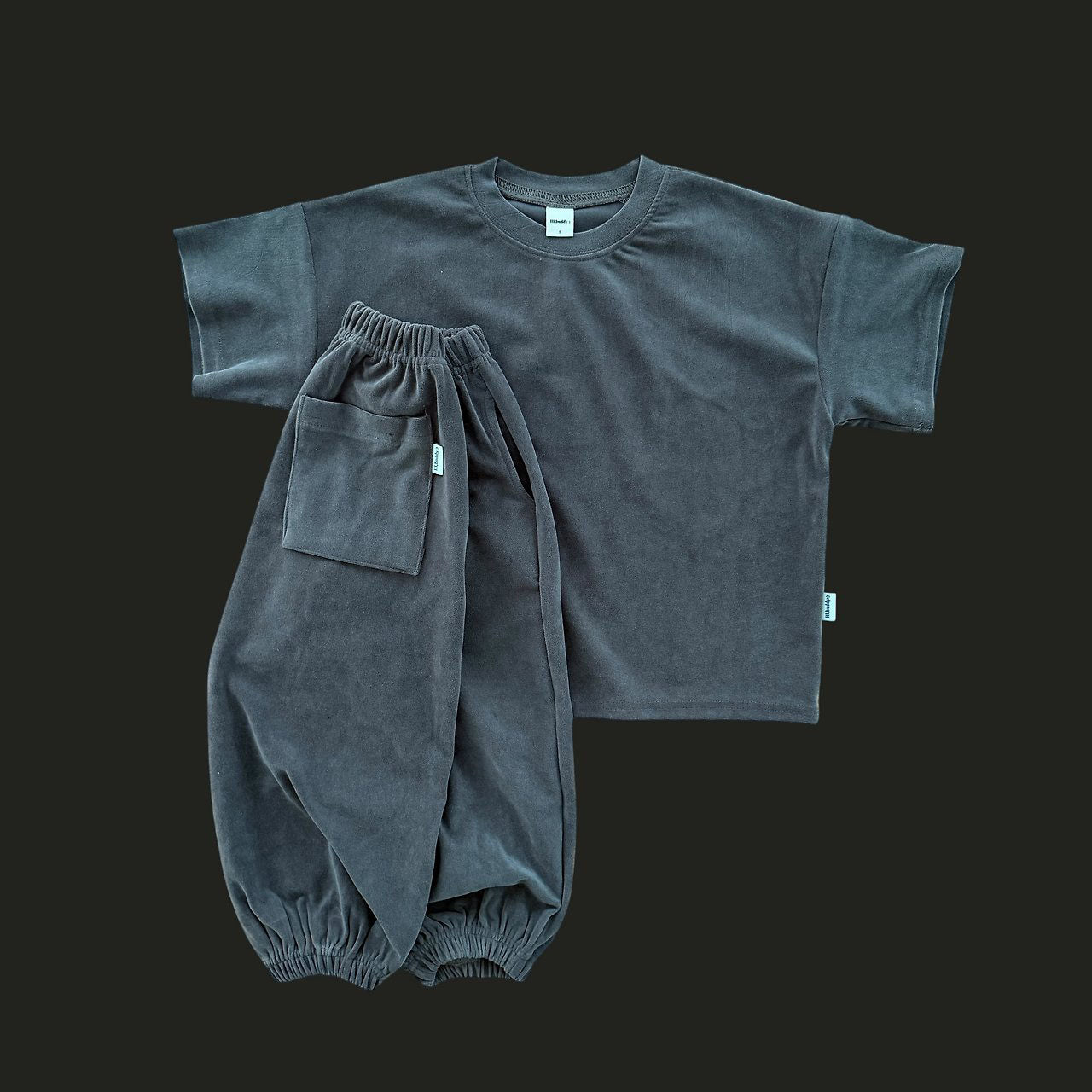 Toddler F26 Velour Loose Fit Jogger Pants (3-8y) - Brown