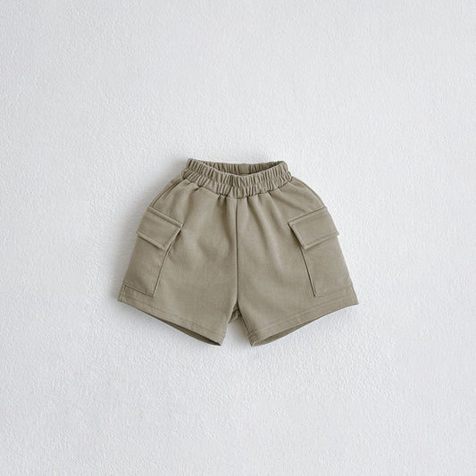 Toddler Cargo Shorts (1-6y) - Olive - AT NOON STORE