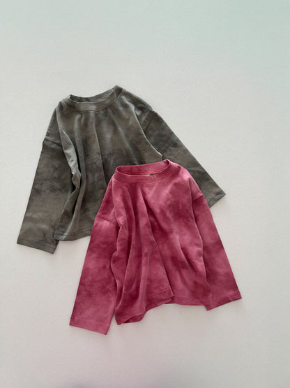Kids F25 Tie-Dye Long Sleeve Top (2-7y) - 2 Colors - AT NOON STORE