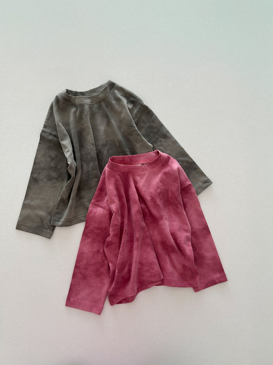 Kids F25 Tie-Dye Long Sleeve Top (2-7y) - 2 Colors - AT NOON STORE