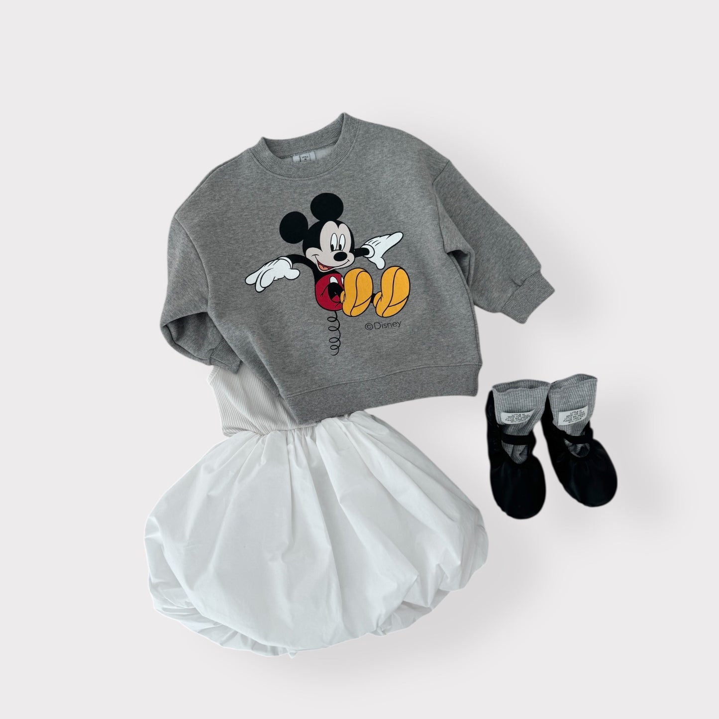 Toddler SP26 Ribbed Sleeveless Top Balloon Dress (1-7y)- 2 Colors - AT NOON STORE